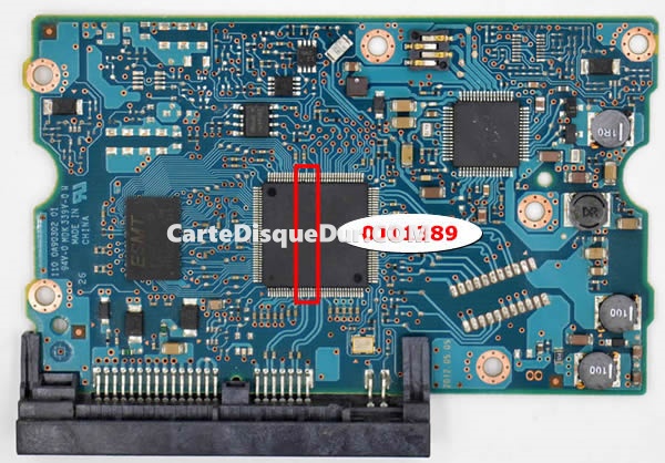 Carte PCB 0J11389 Hitachi HDS5C3030ALA630 Carte PCB 0J11389 Hitachi HDS5C3030ALA630