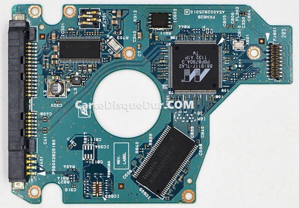 Carte PCB G002825A Toshiba MK5076GSX Carte PCB G002825A Toshiba MK5076GSX